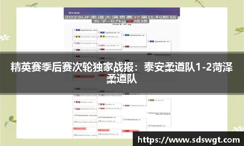 精英赛季后赛次轮独家战报：泰安柔道队1-2菏泽柔道队
